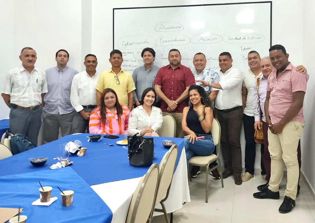 Participantes en el encuentro de Personeros.