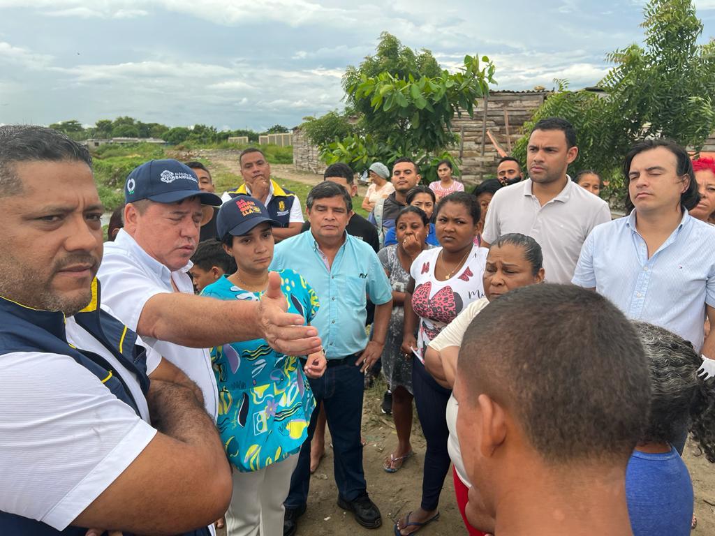 En la zona del caño de la Auyama, una de las más afectadas.