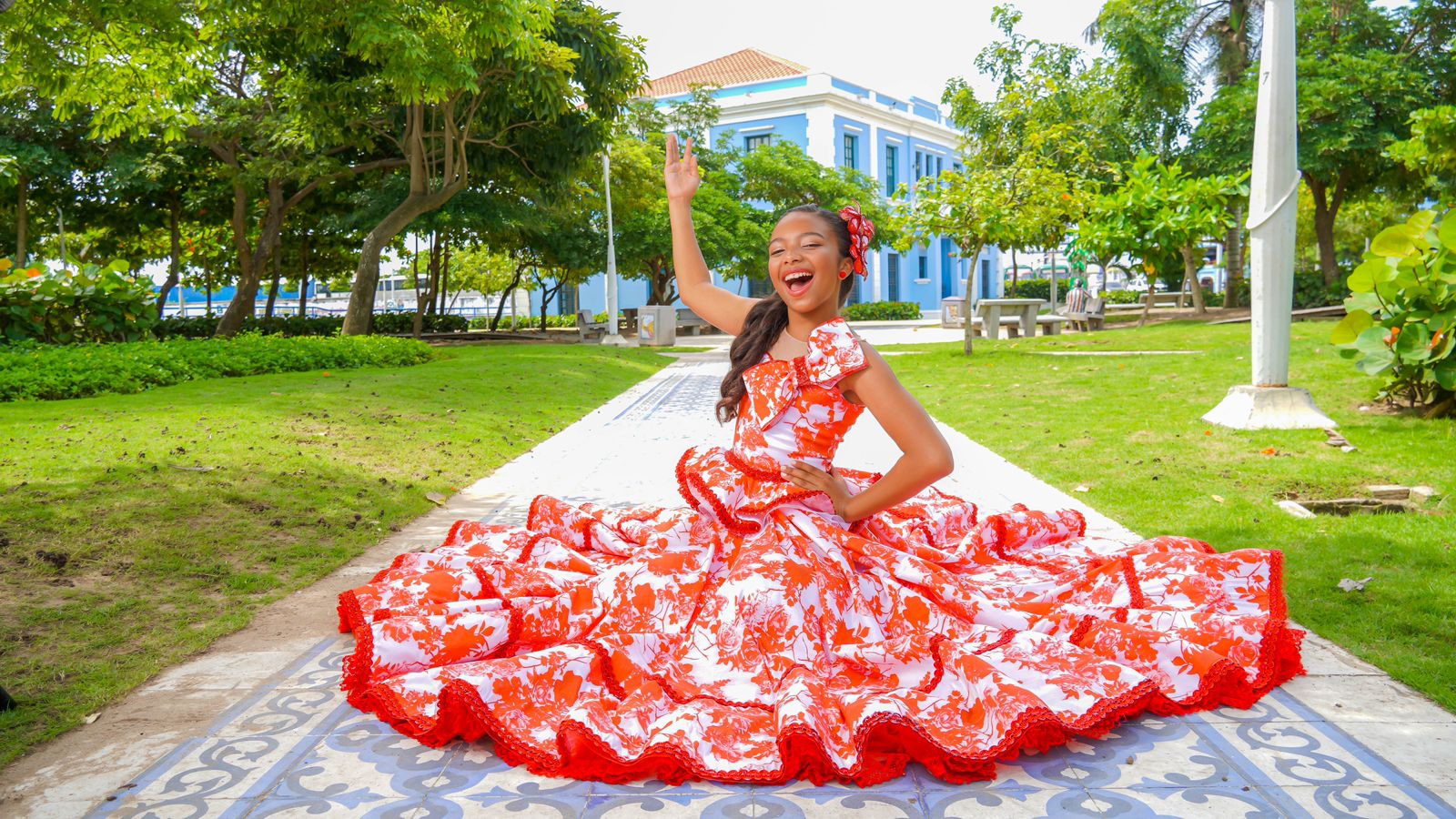 Tahiana Rentería De Ávila, Reina del Carnaval de los Niños 2023.