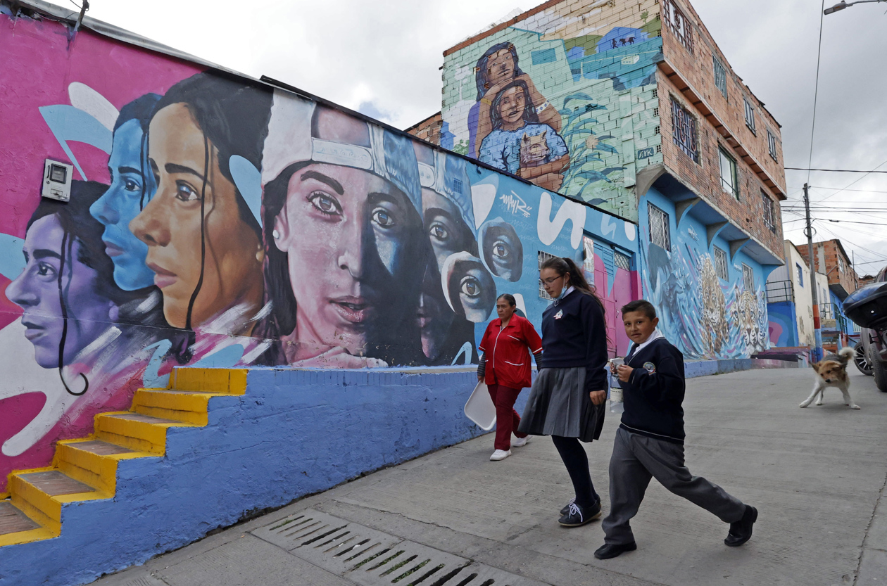 Localidad de Ciudad Bolívar, en Bogotá.