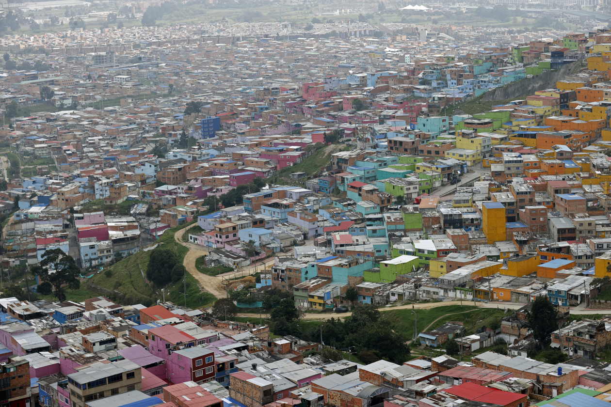 Localidad de Ciudad Bolívar, en Bogotá.