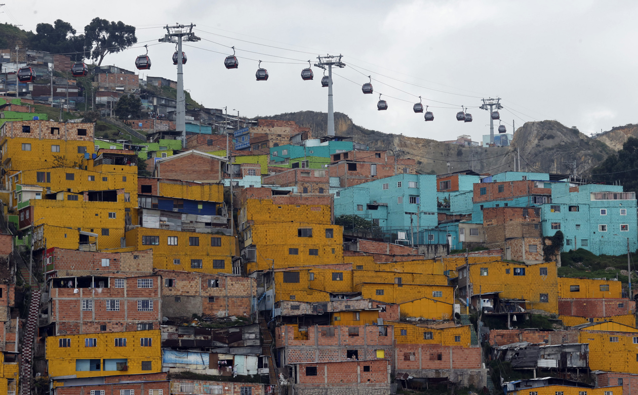 Localidad de Ciudad Bolívar, en Bogotá.