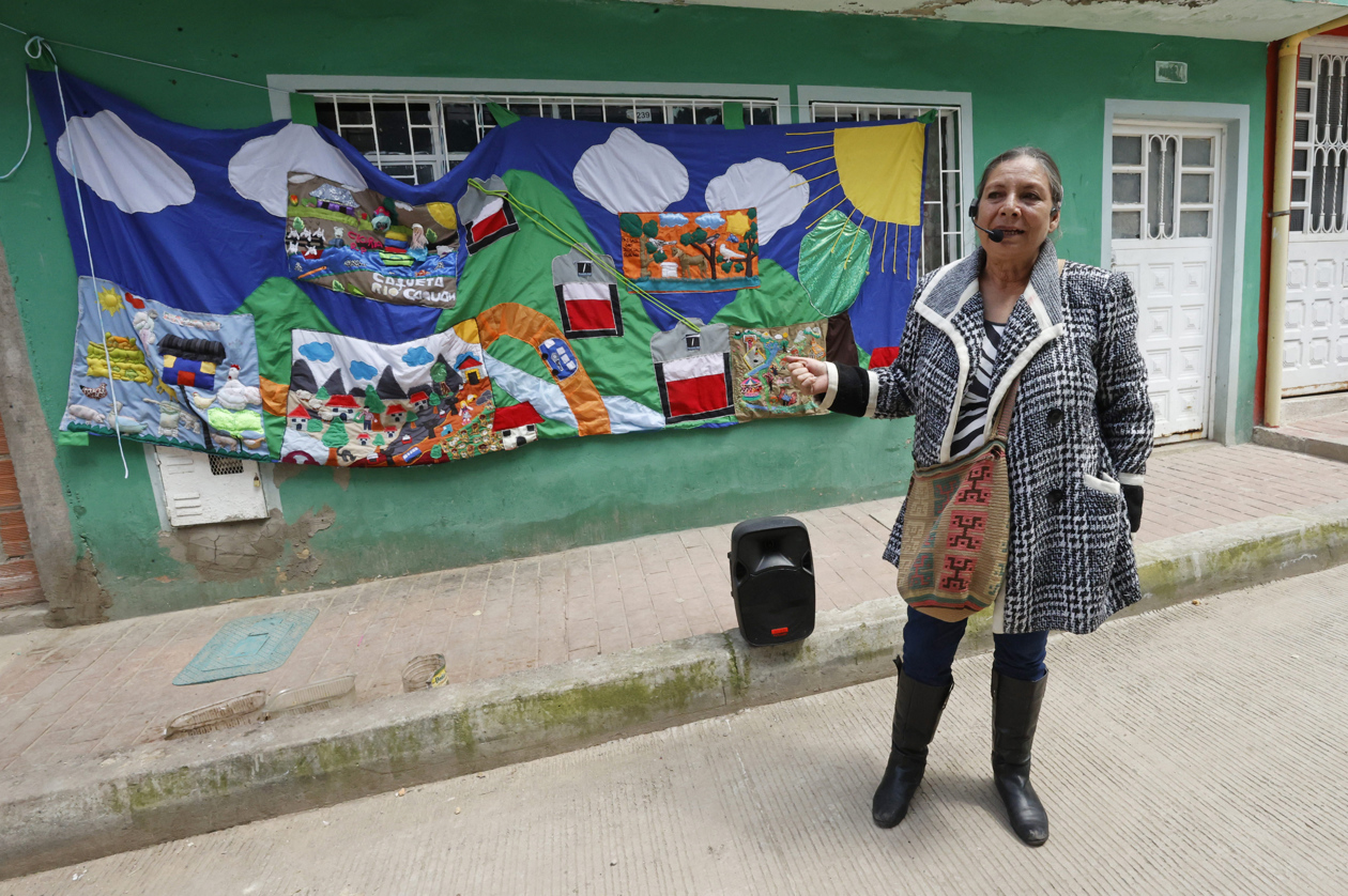 Localidad de Ciudad Bolívar, en Bogotá.