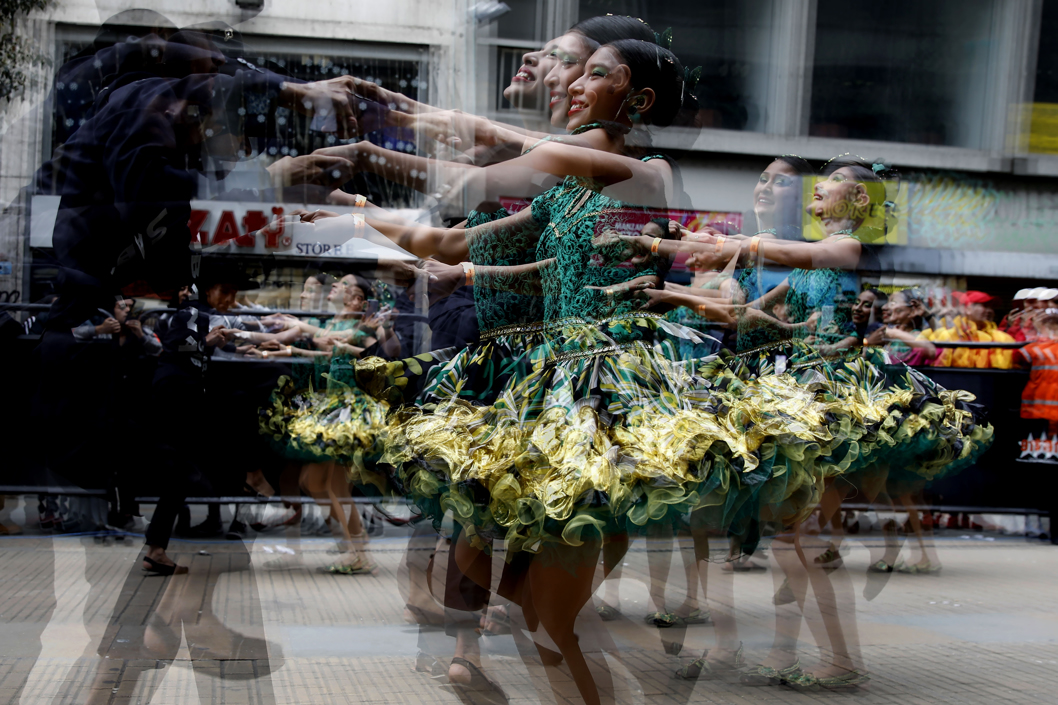 Muestra de integrantes de escuelas de baile.