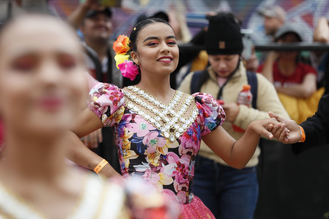 Muestra de integrantes de escuelas de baile.