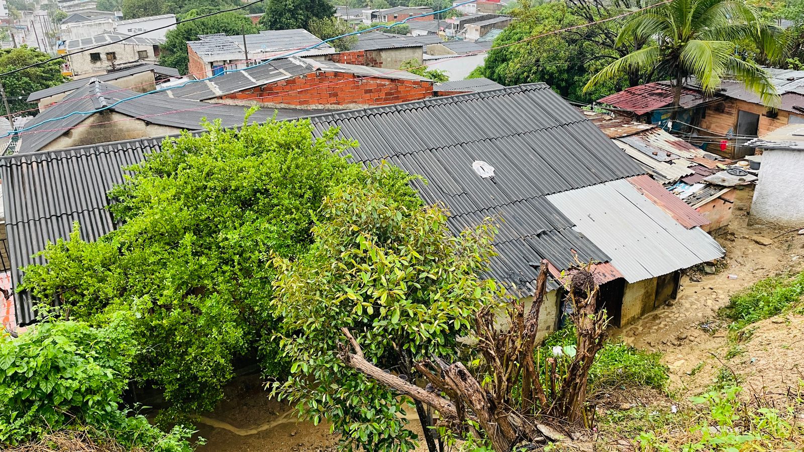 Alcaldía de Cartagena Deslizamientos en varios barrios de Cartagena.