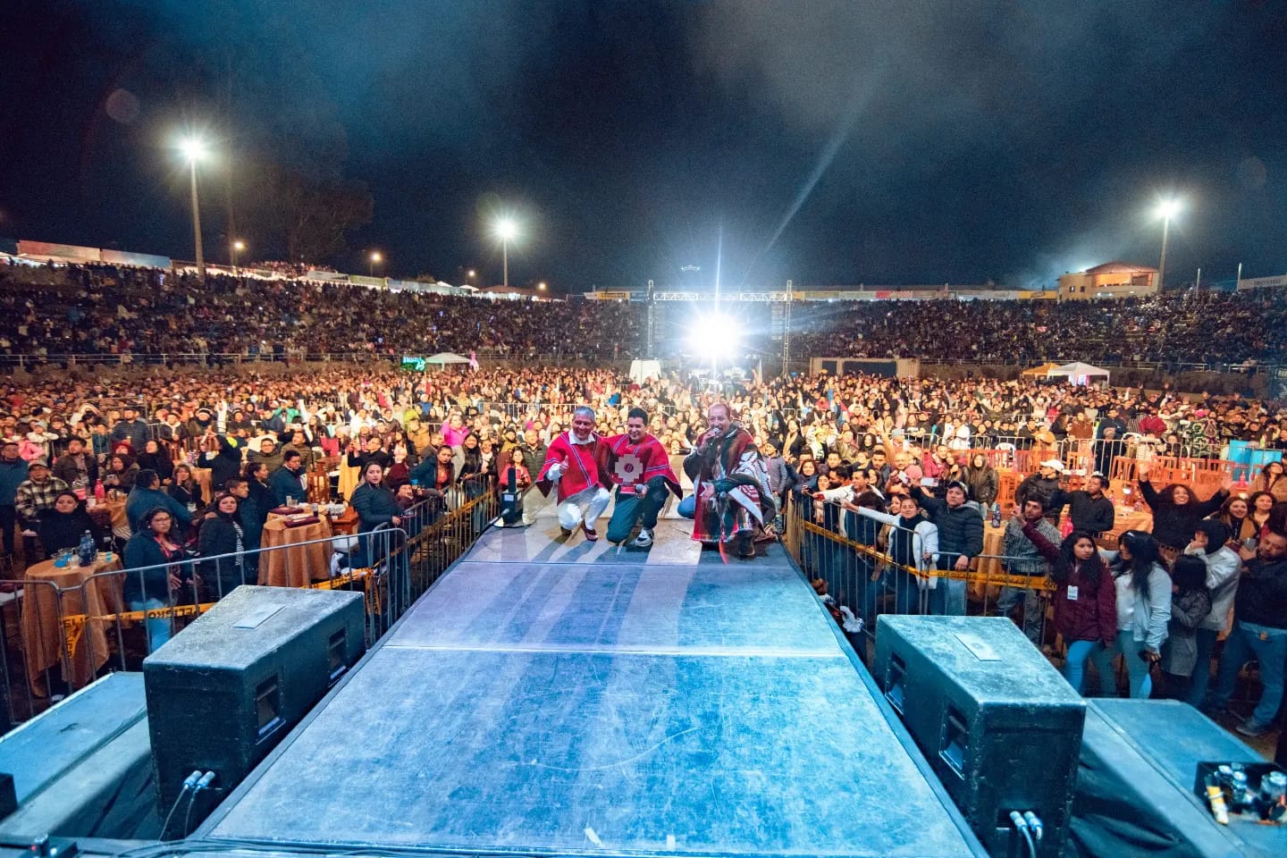 Concierto de Jorge Celedón en Ecuador. 