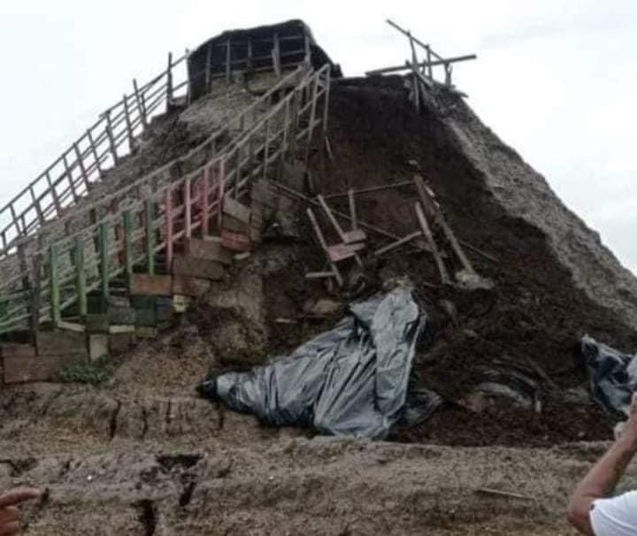 Volcán del Totumo colapsado. 