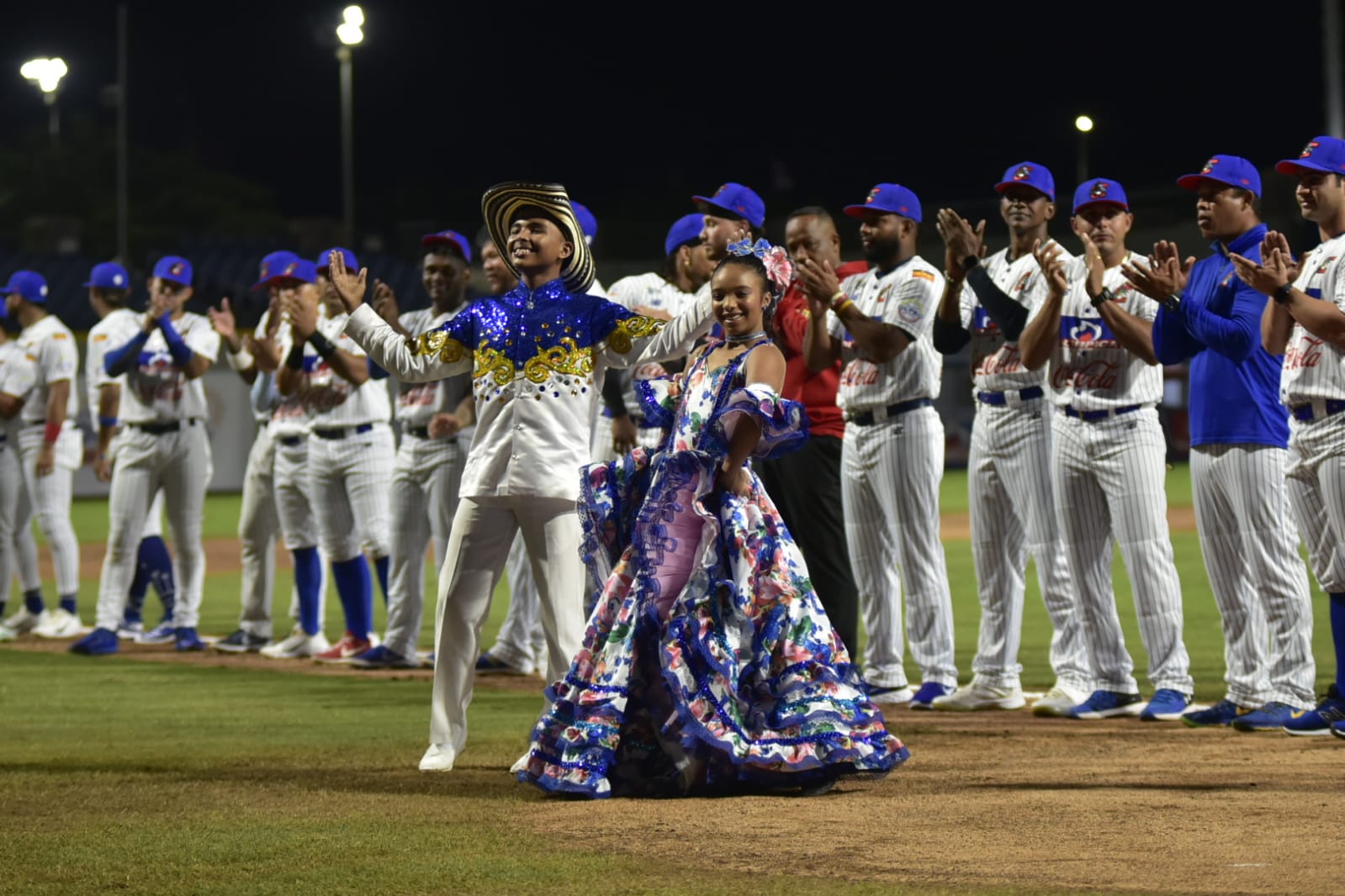 Los reyes infantiles del Carnaval de Barranquilla 2023, Tahiana Rentería De Ávila y Diego Andrés Chelia Acosta. 