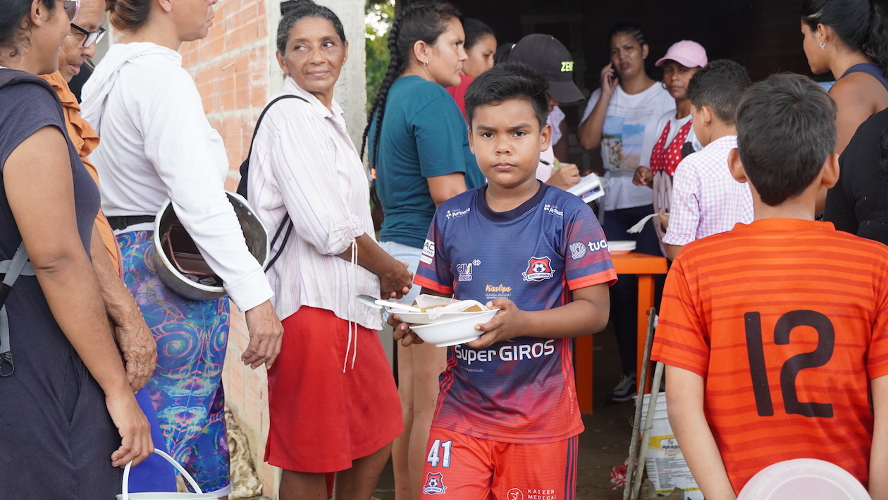 Atención en las 'ollas comunitarias'.