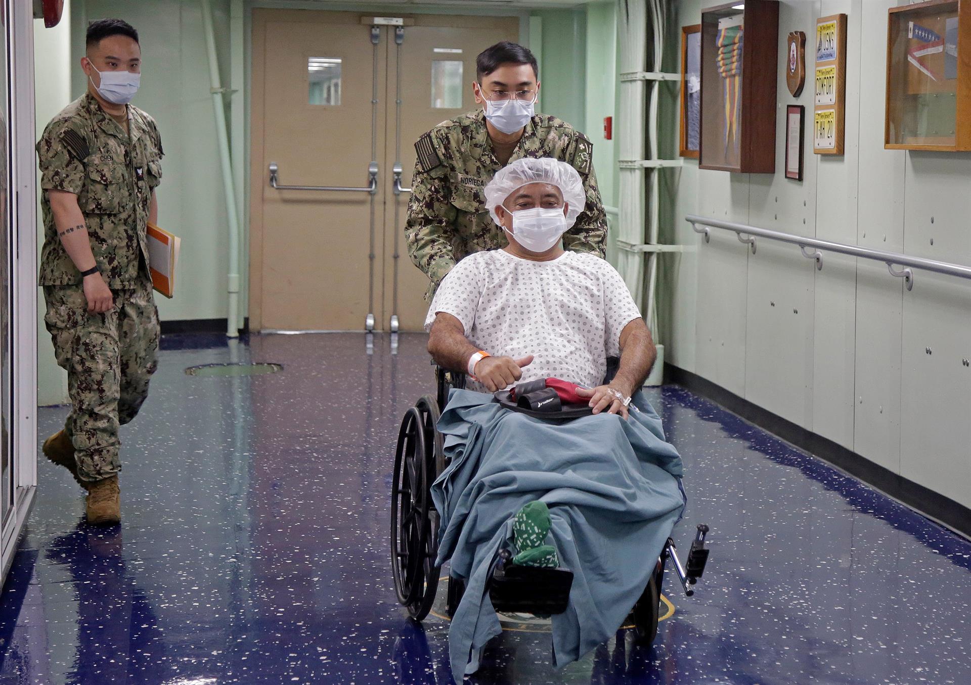 Pacientes del USNS Comfort 