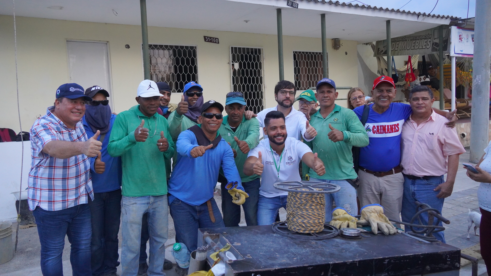 Los vecinos festejaron la entrega de la obra