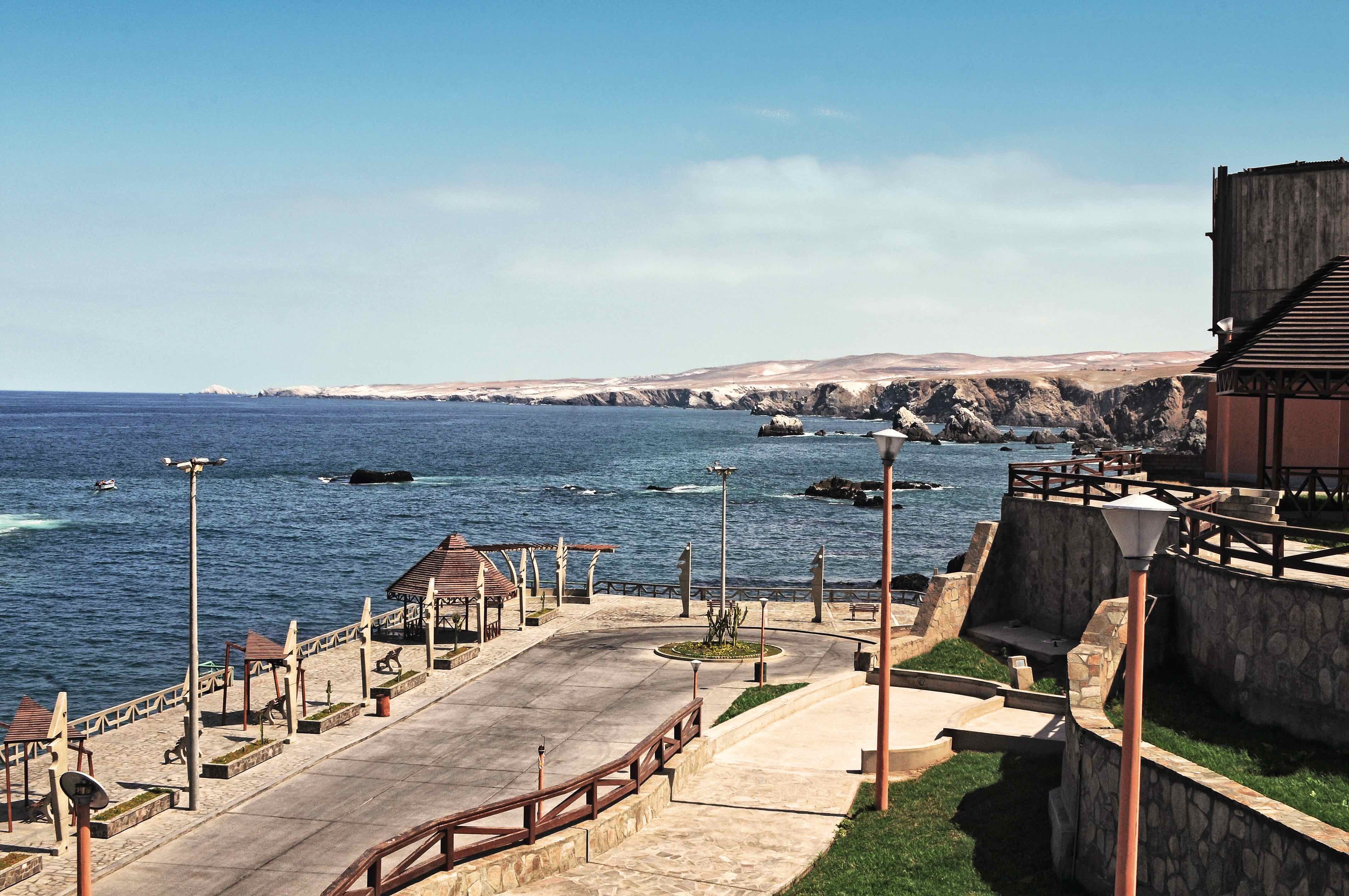 Muelle turístico de la Ciudad de Mollendo.