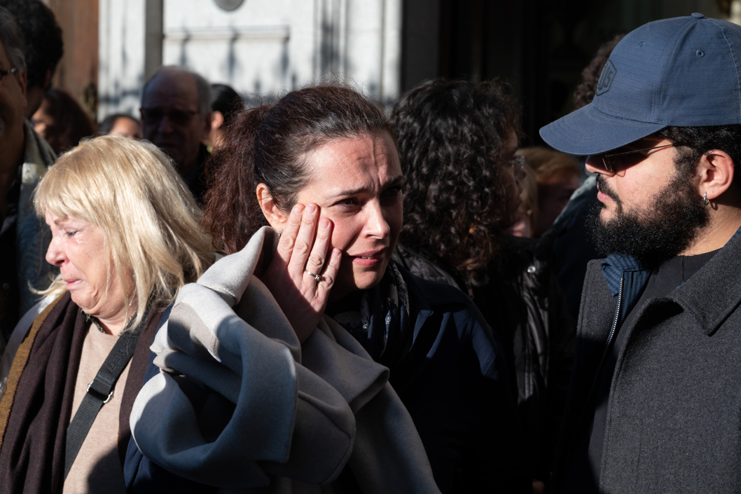 Personas despidiendo al cantautor cubano Pablo Milanés.