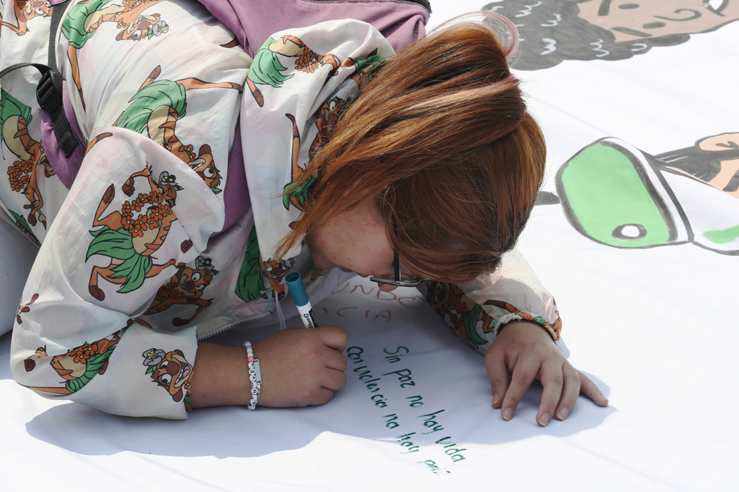 Celebración de los seis años de la firma del Acuerdo de Paz entre el Gobierno y la guerrilla de las FARC.