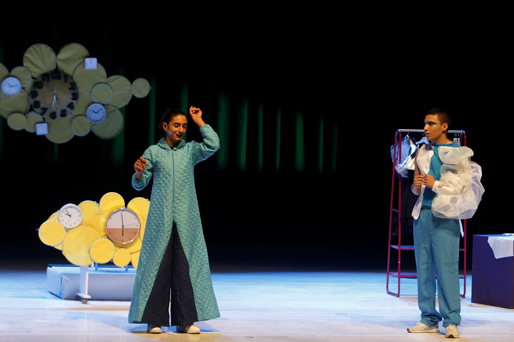 Grupo teatral de la Fundación Integrar.