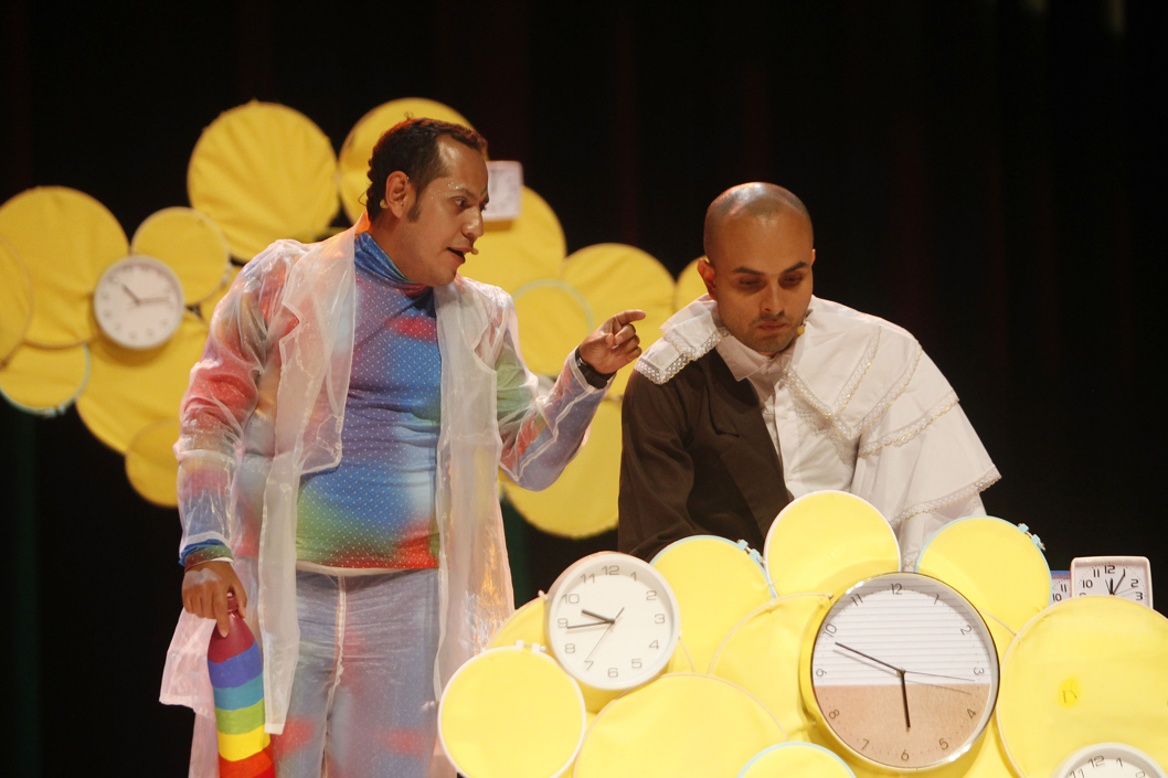 Grupo teatral de la Fundación Integrar.