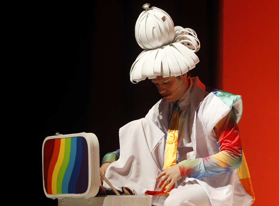 Grupo teatral de la Fundación Integrar.