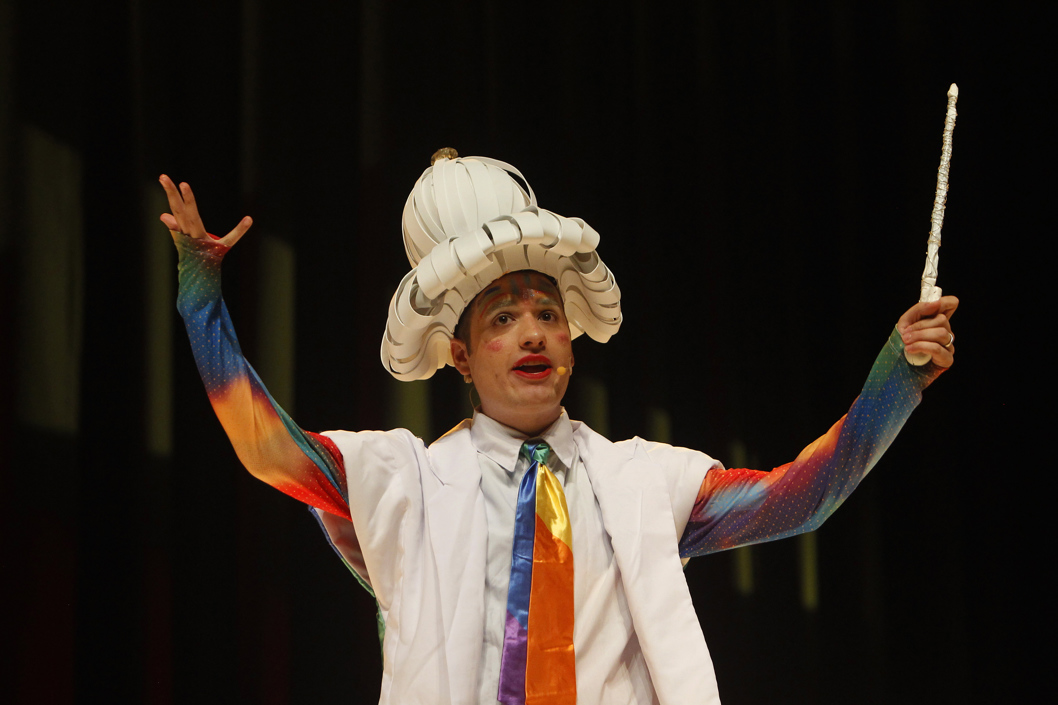 Grupo teatral de la Fundación Integrar.