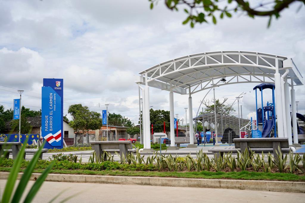 Gobernación del Atlántico El nuevo Parque El Carmen de Candelaria.