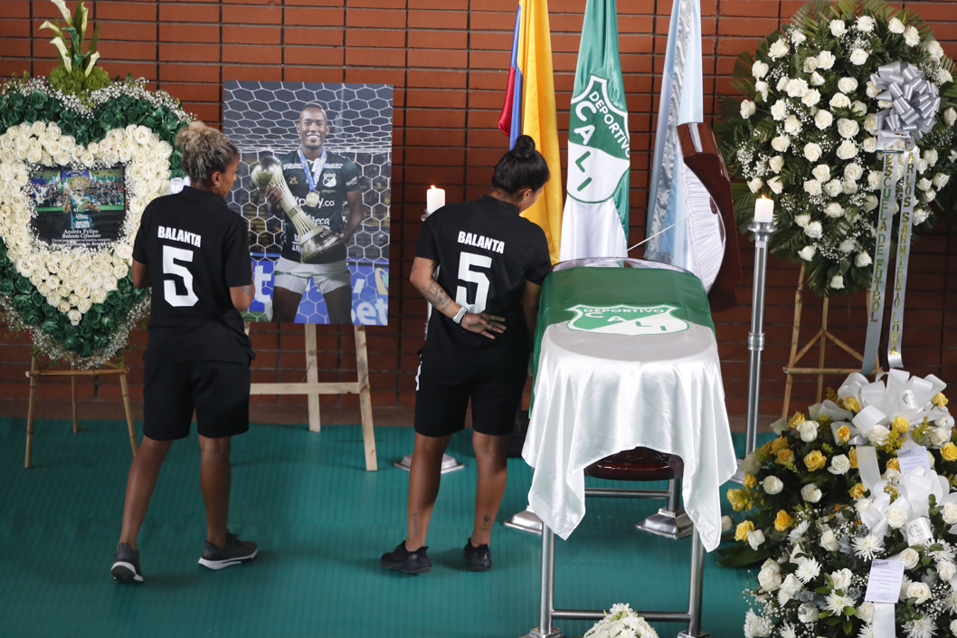 Funeral de Andrés Balanta.