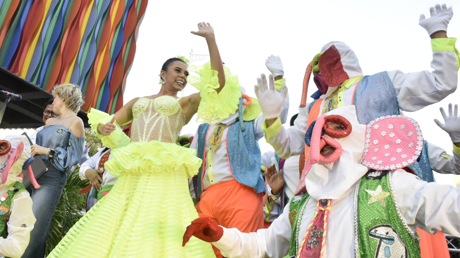 Ceremonia de la entrega del decreto a la Reina del Carnaval 2023, Natalia De Castro González.