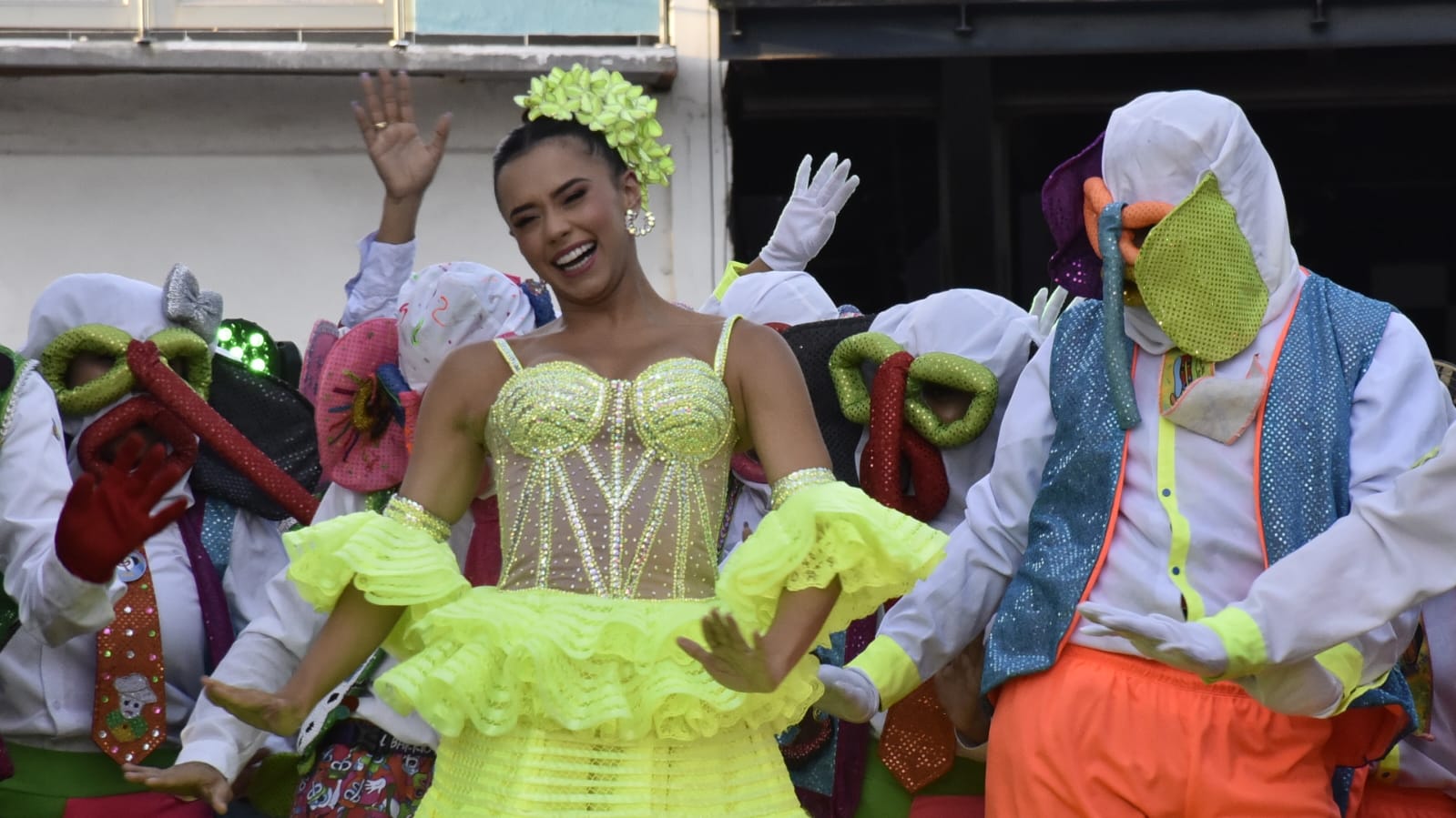 Ceremonia de la entrega del decreto a la Reina del Carnaval 2023, Natalia De Castro González.