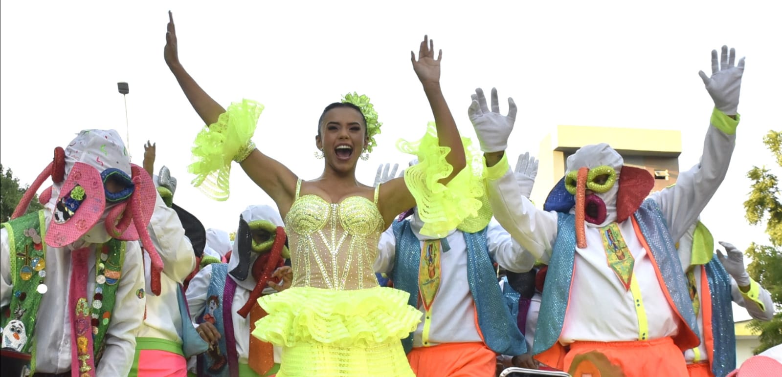 Ceremonia de la entrega del decreto a la Reina del Carnaval 2023, Natalia De Castro González.