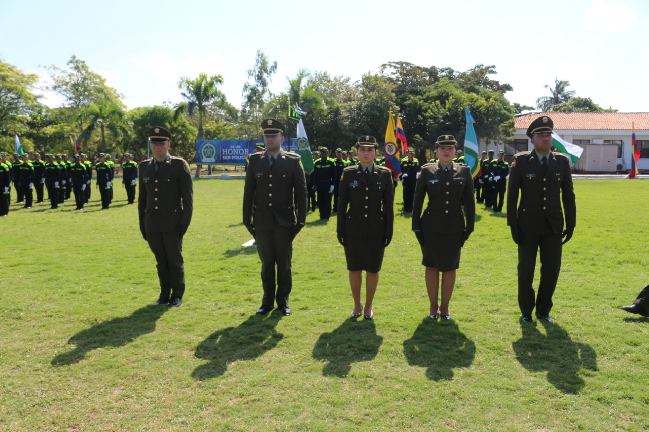 Ceremonia de ascensos de oficiales de la Policía en Barranquilla