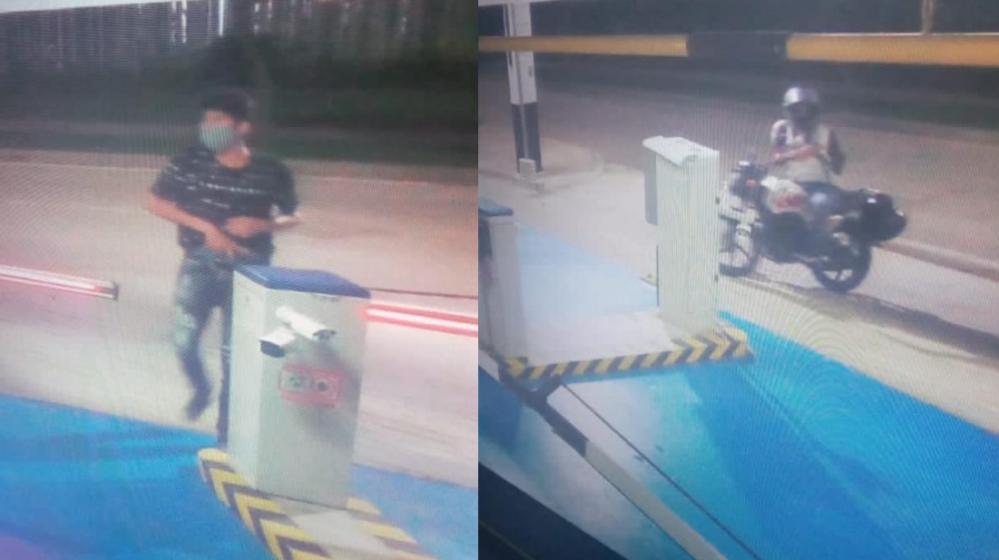 Archivo. Los dos delincuentes que atracaron al acordeonero Juancho De La Espriella a su familia el 3 de diciembre del 2020.