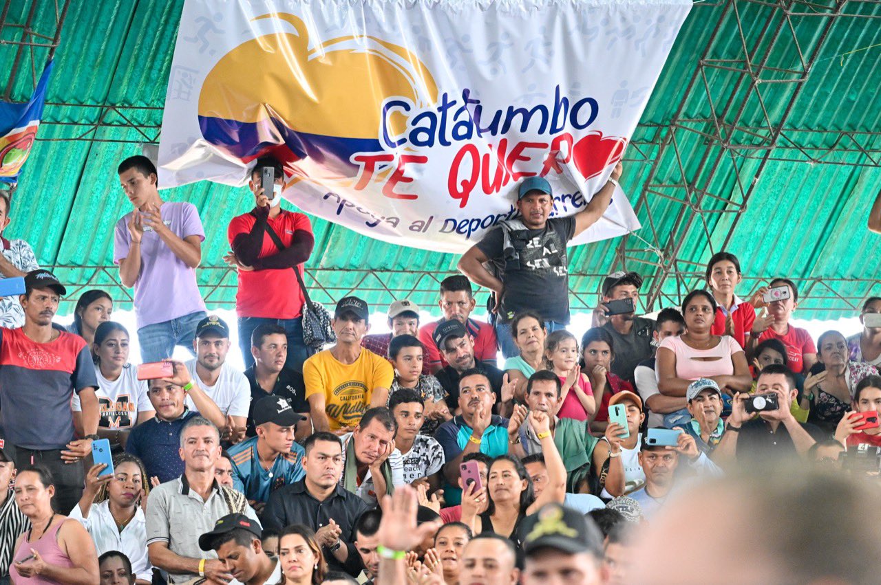 Campesinos de El Tarra, en Norte de Santander.