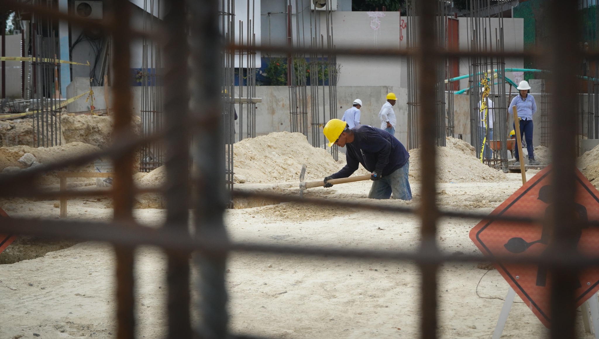Alcaldía de Barranquilla. Obras en la IED Alexander Von Humboldt