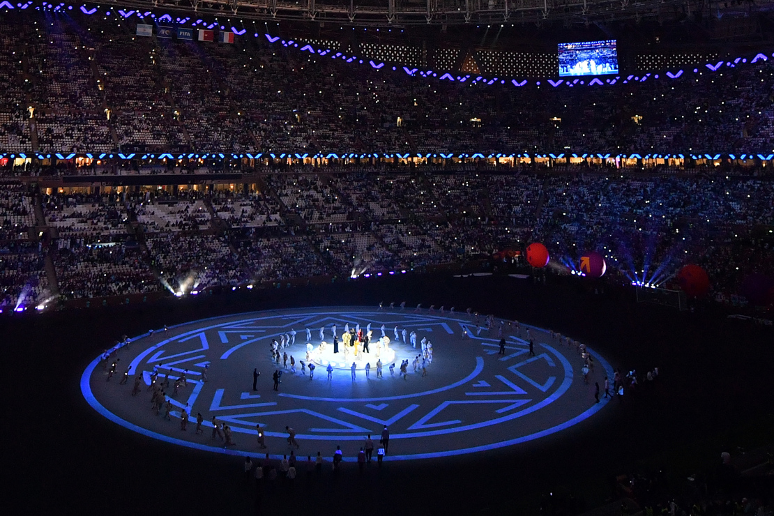 Ceremonia de clausura del Mundial.