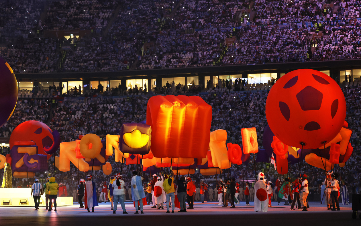 Ceremonia de clausura del Mundial.