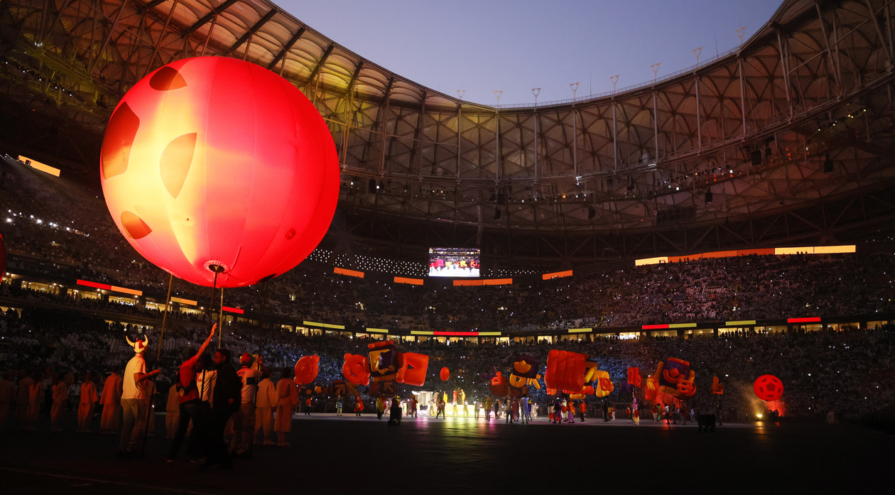 Ceremonia de clausura del Mundial.