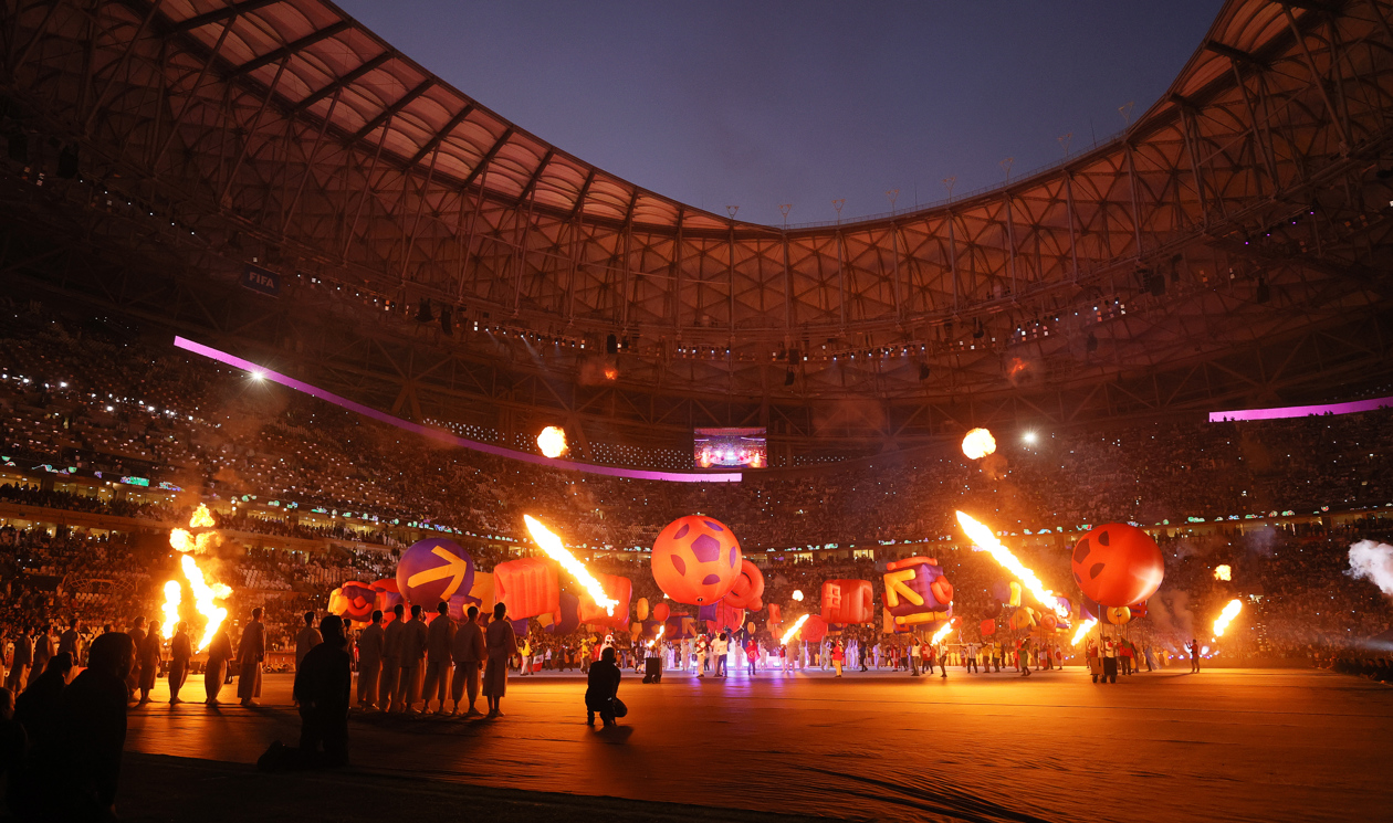 Ceremonia de clausura del Mundial.