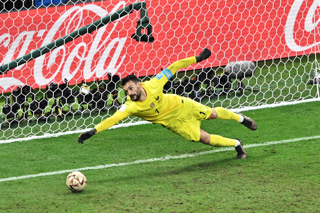 Lloris no pudo atajar los penales.