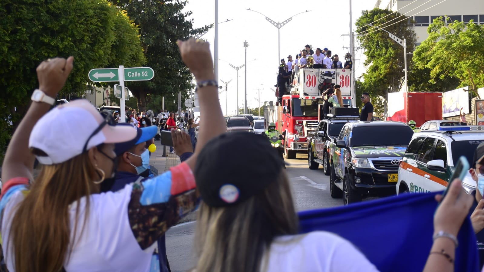 Ovación del público.