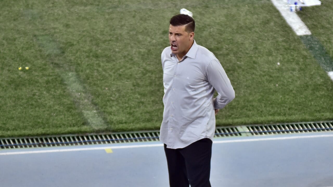 Juan Cruz Real, DT del Junior.