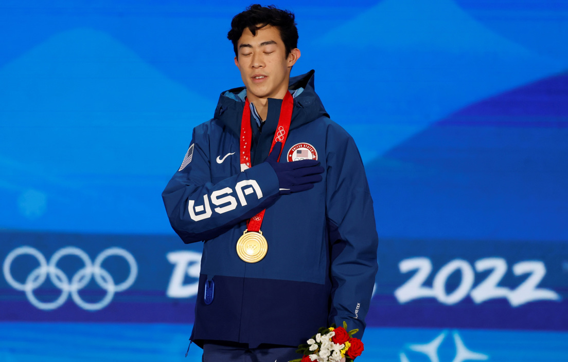 Nathan Chen, de 22 años, se resarció por fin de su actuación en los Juegos de Pyeongchang, donde quedó fuera del medallero, en quinta posición.