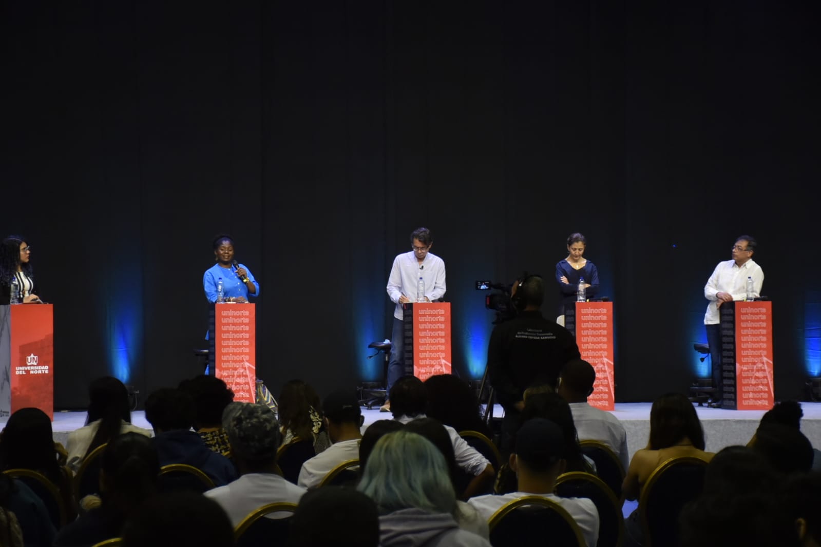 Participantes del debate presidencial