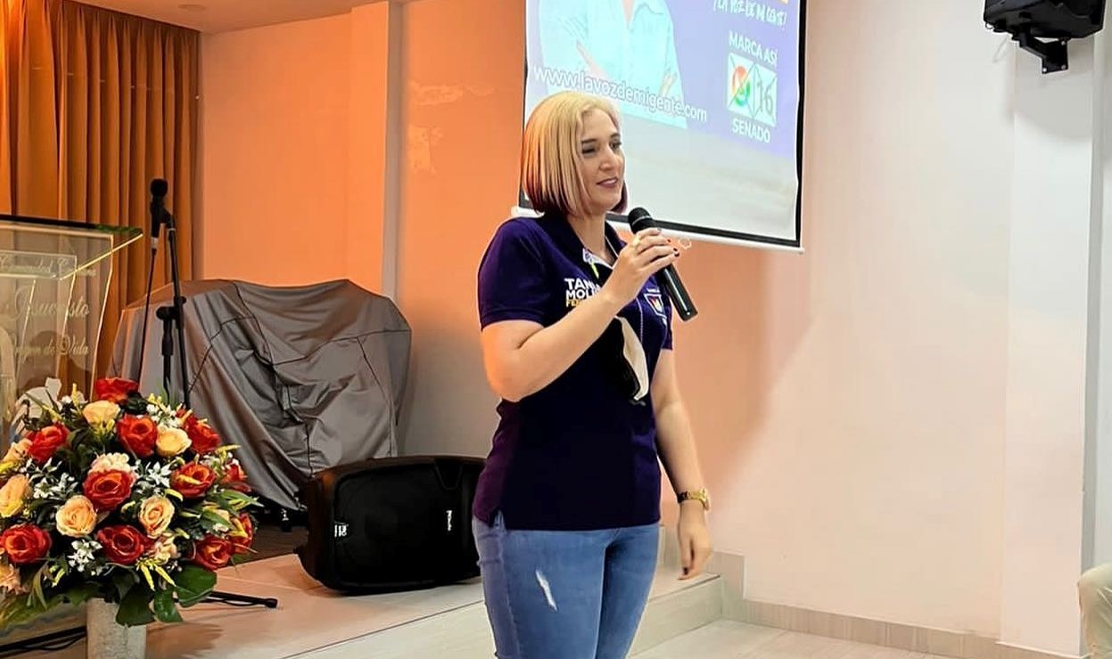 Tania Molina Fernández, candidata al Senado.