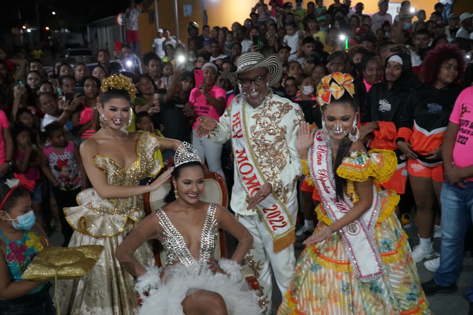 Coronación de Reinas Populares 2022.