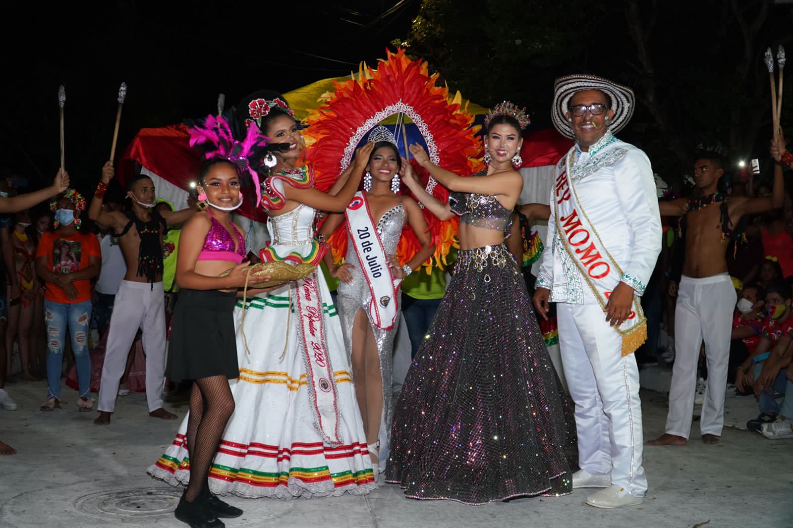 Coronación de Reinas Populares 2022.