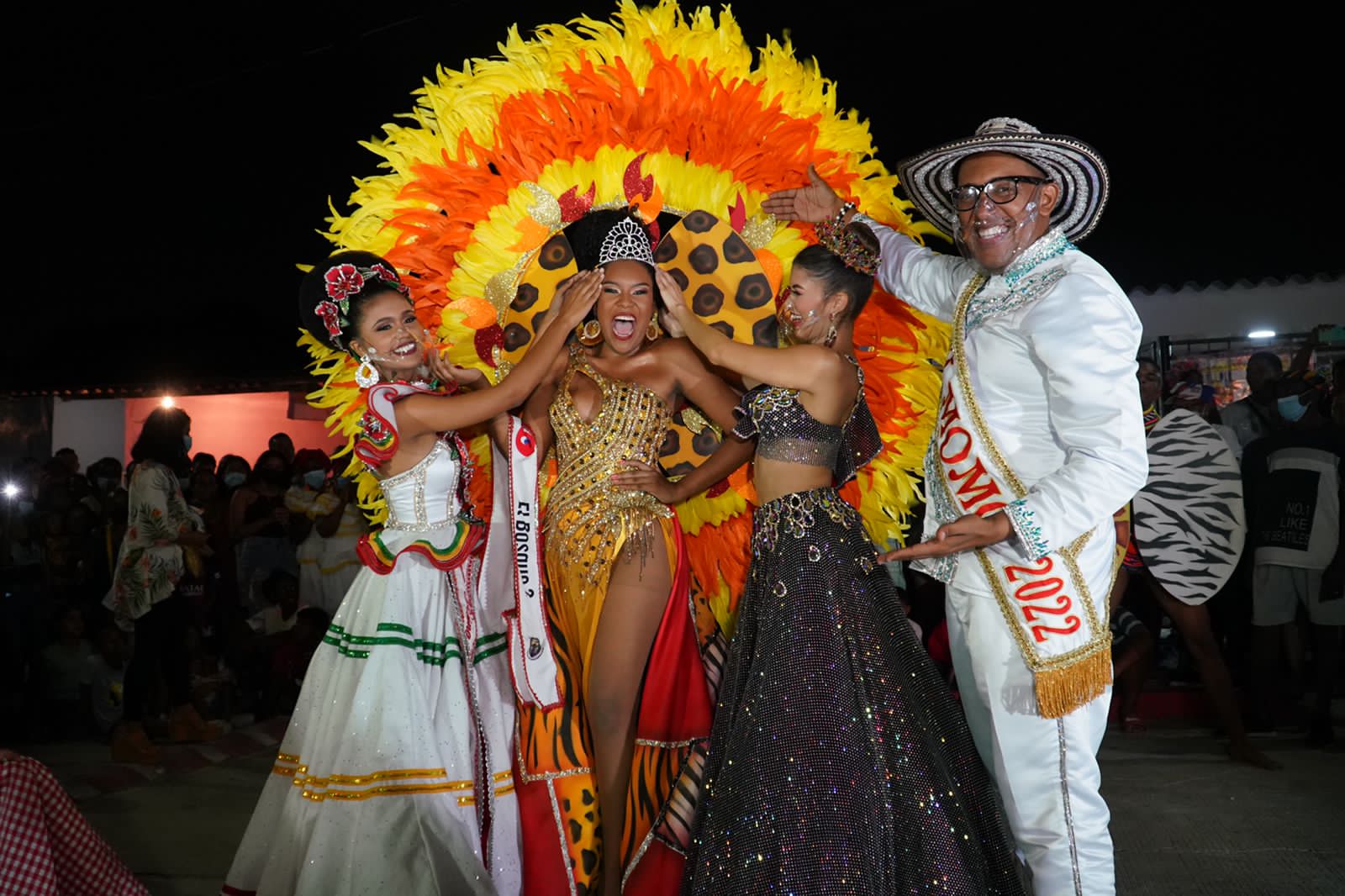 Coronación de Reinas Populares 2022.