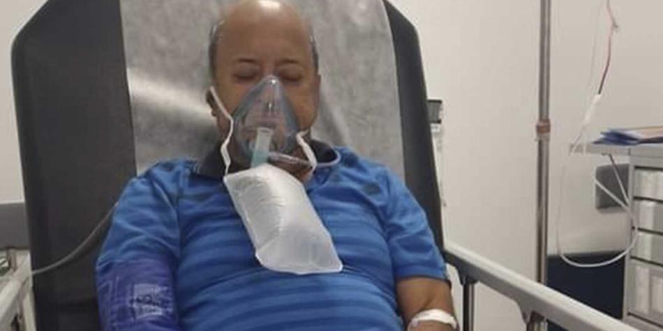 Fabio Restrepo hospitalizado