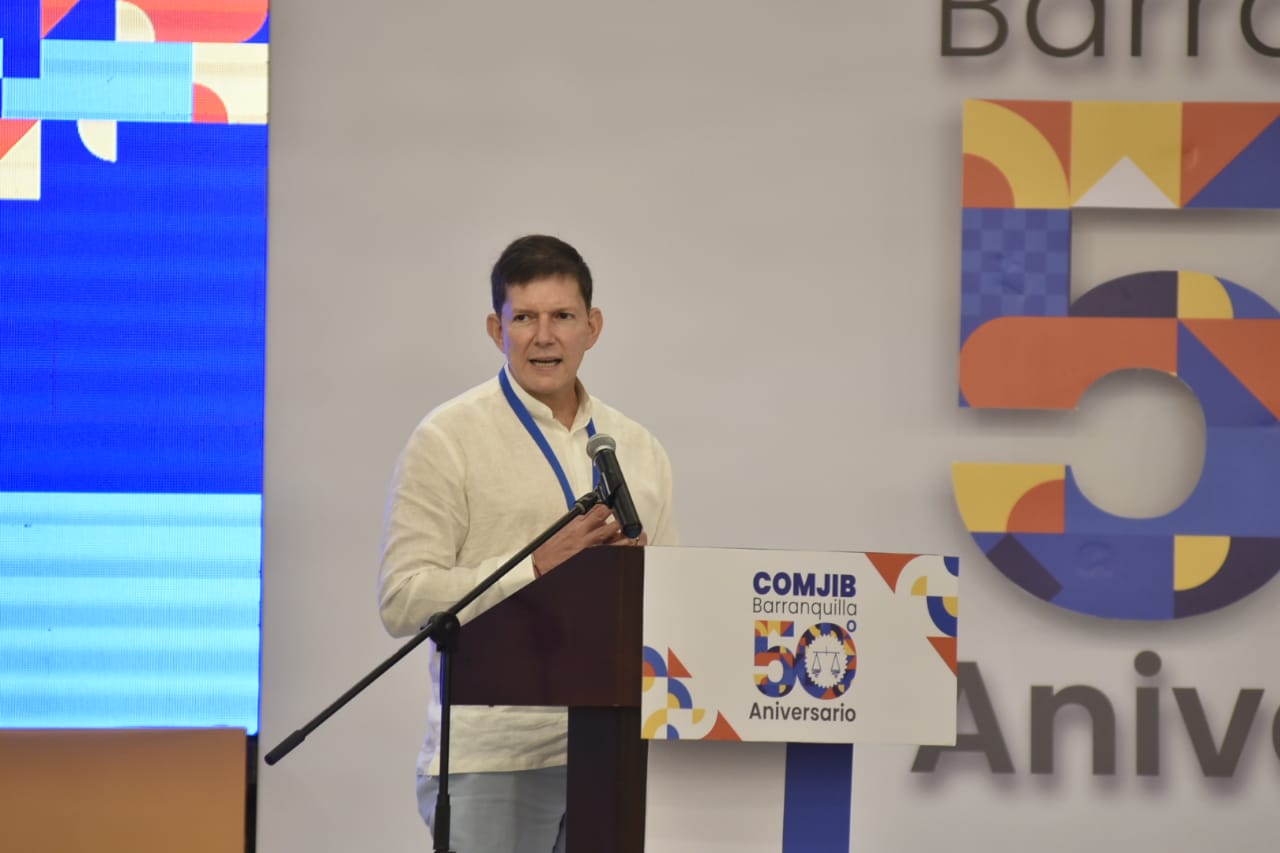 Cristian Mercado El Ministro de Justicia, Wilson Ruiz.