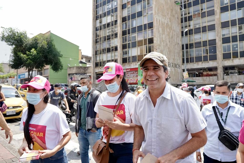 El candidato a la Presidencia, Alejandro Char.