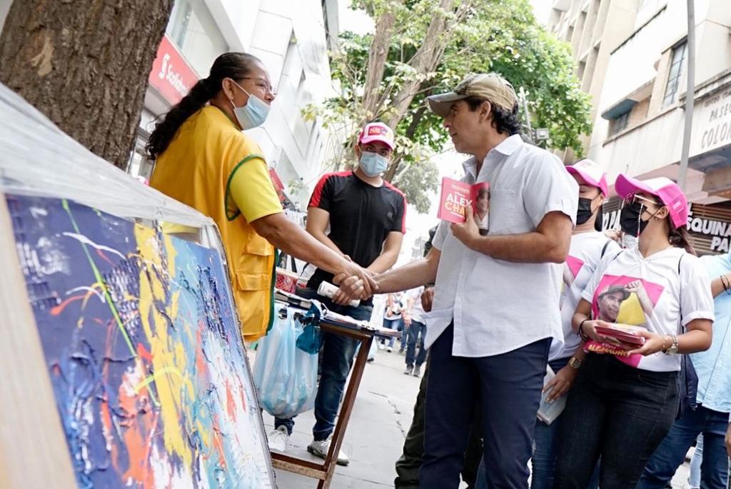 El candidato a la Presidencia, Alejandro Char.