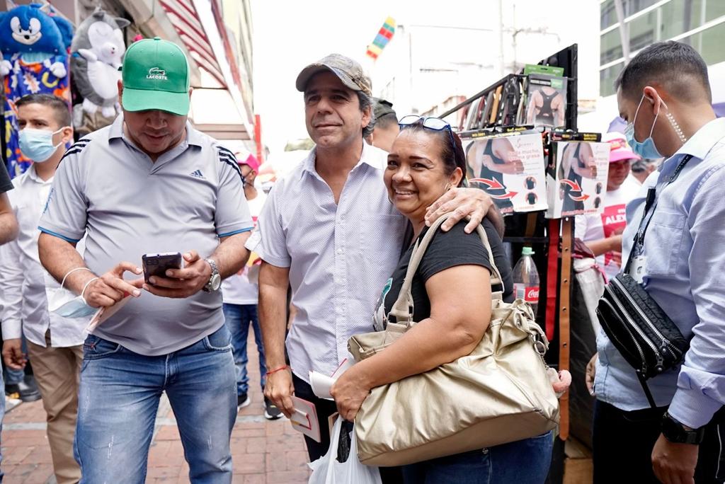 El candidato a la Presidencia, Alejandro Char.